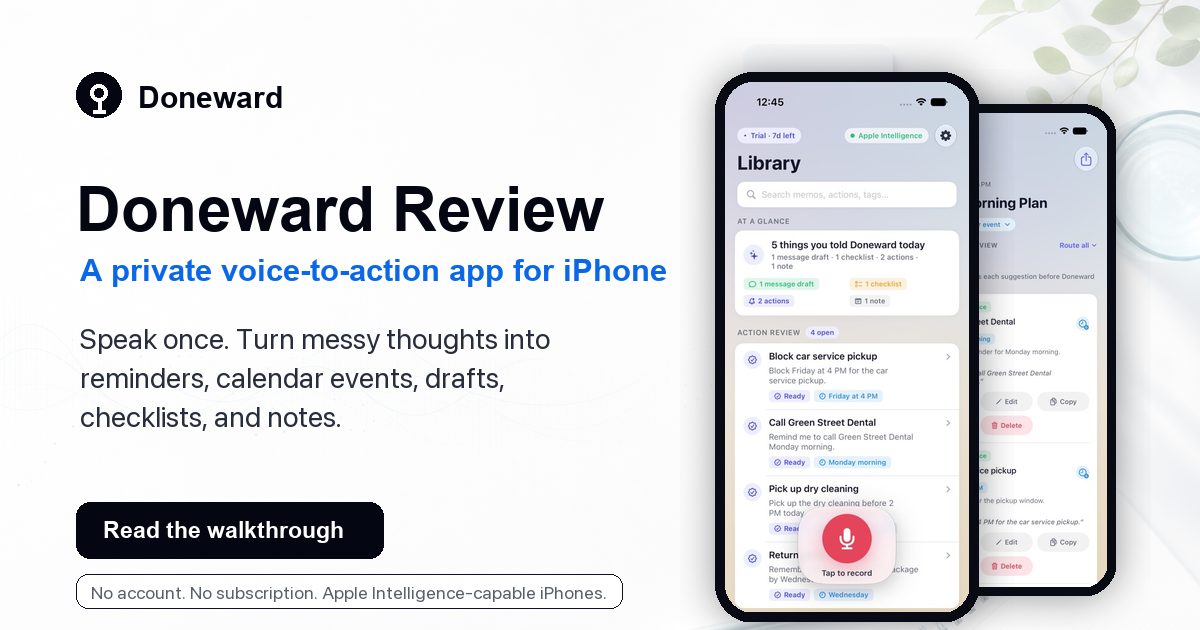Doneward Review social card
